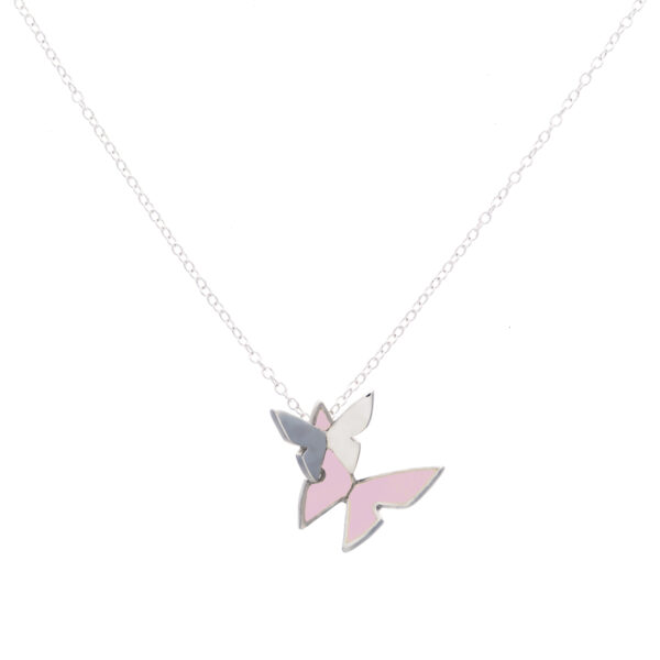 Les Papillons Small Pendant Pink
