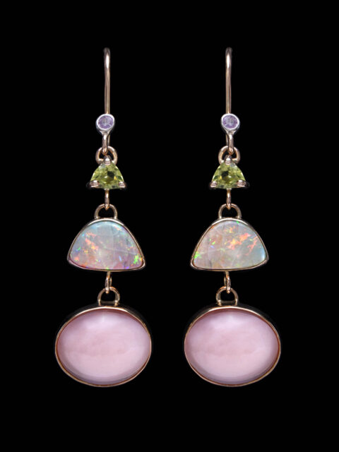 Opaal earrings