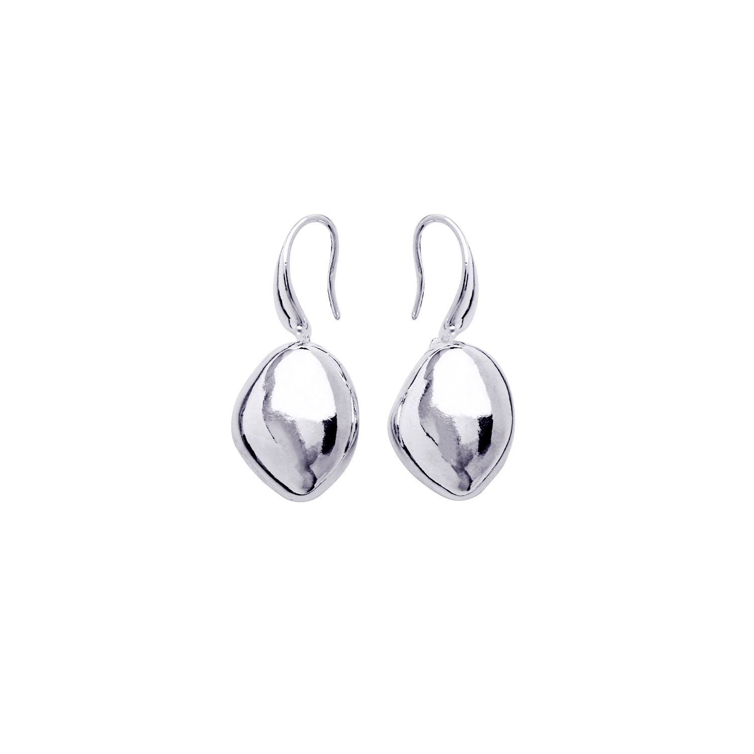 Pebble earrings by Hyrv - inspired by the sea.