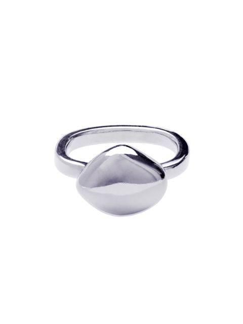 Pebble Ring silver by Hyrv