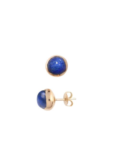 BLOSSOM Bud earrings with lapis
