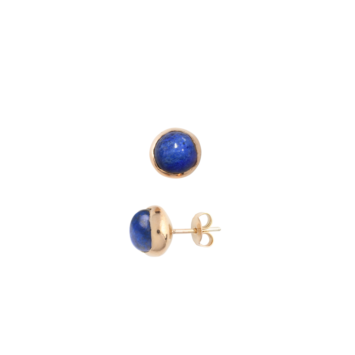 BLOSSOM Bud earrings with lapis