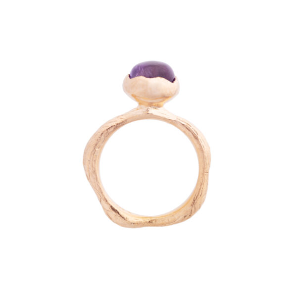 Elegant purple ring