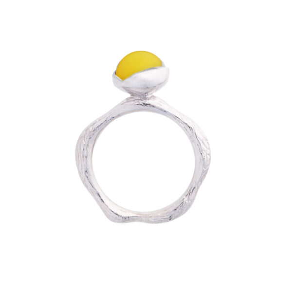 elegant yellow ring