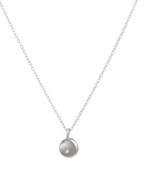 Elegant grey pendant