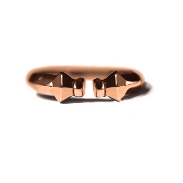 Golden ring for woman