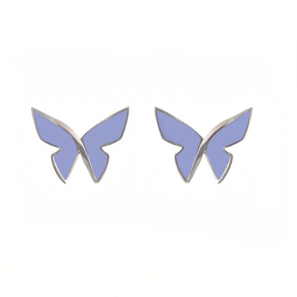 Les Papillons earrings "Lavender"