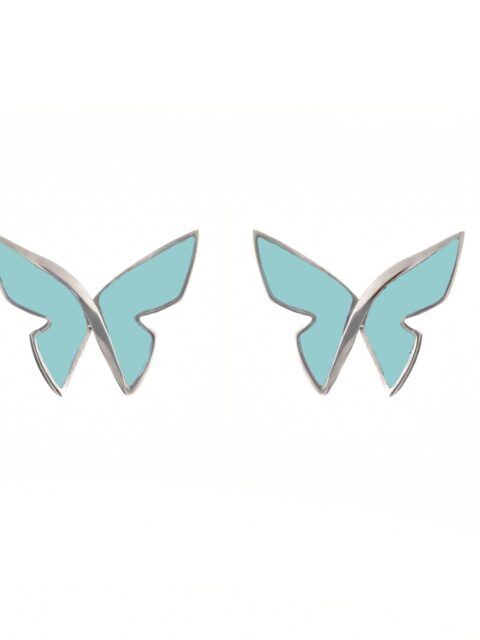 Les Papillons earrings "Mint"