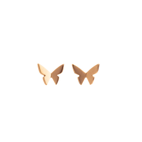 Les Papillons Mini Earrings Gold Plated